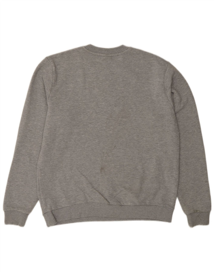 Hanorac grafic pentru bărbați New Balance Jumper mic, gri, bumbac