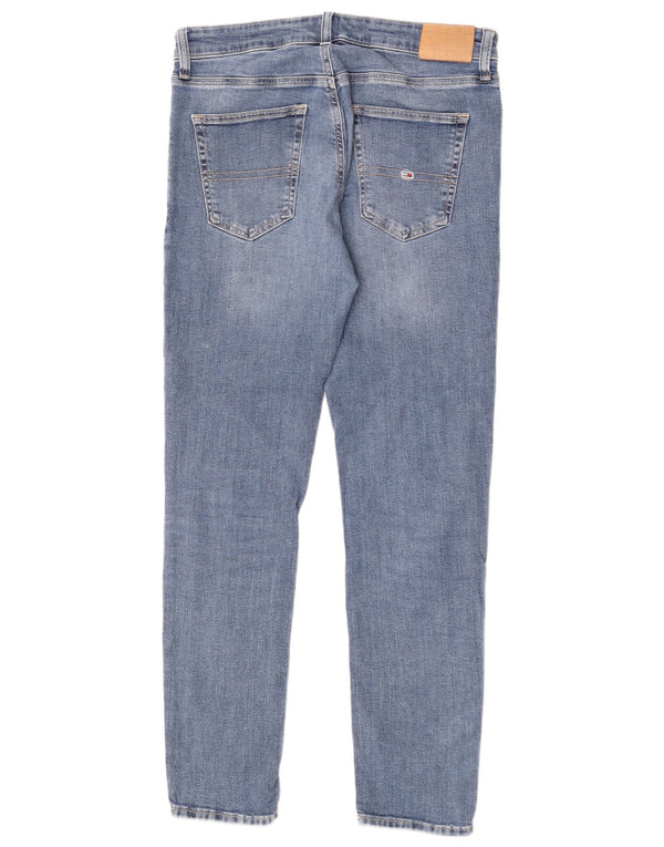 Blugi conici pentru bărbați Tommy Hilfiger Austin Slim W33 L34 Bumbac albastru