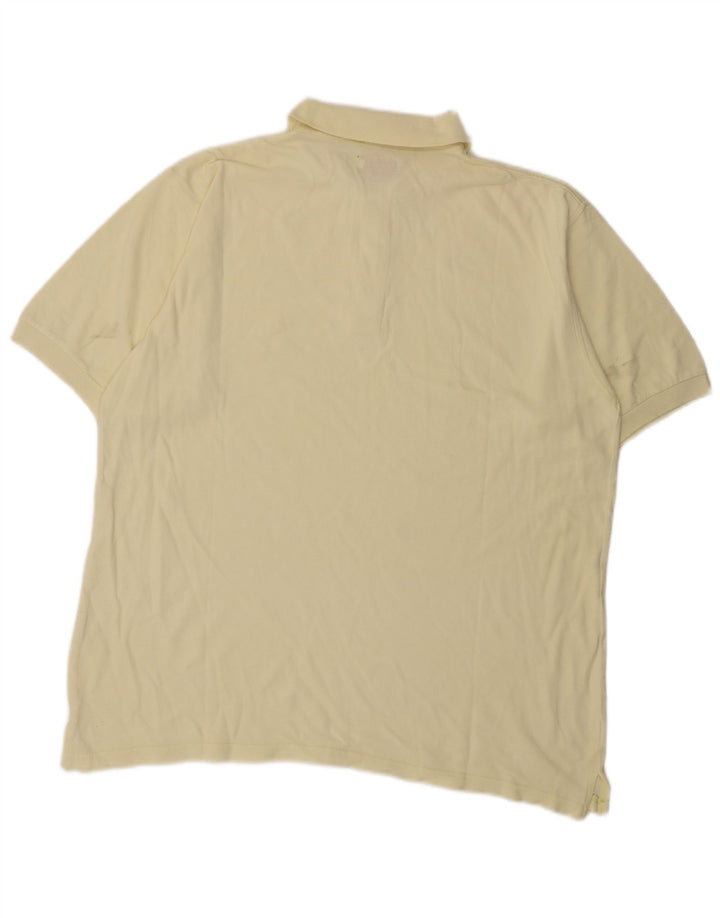 Tricou polo pentru bărbați Invicta XL, bumbac galben