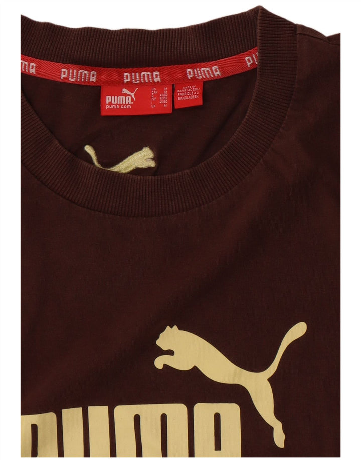 Tricou grafic Puma pentru bărbați Top Medium Brown
