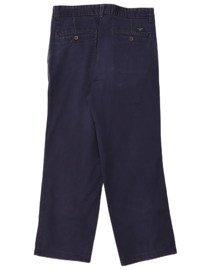 Pantaloni chino drepți pentru bărbați DOCKERS L34 L28 bleumarin
