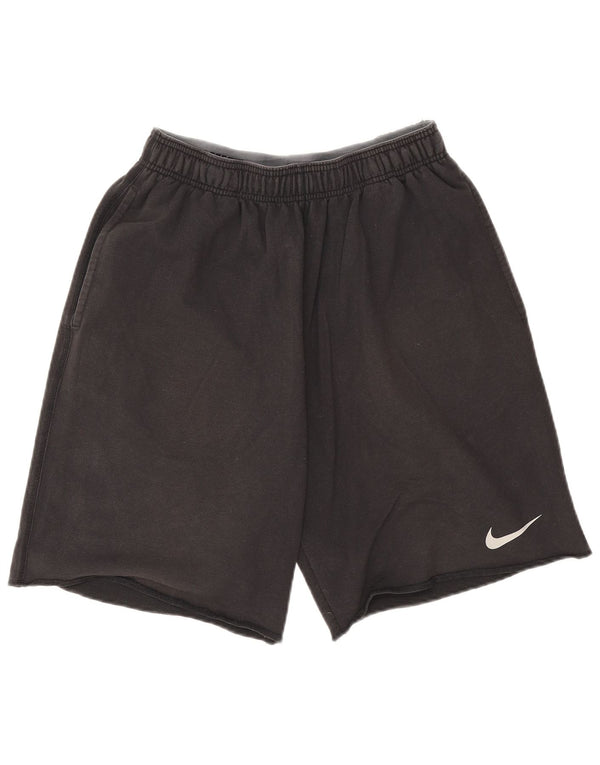 Pantaloni scurți sport Nike Dri Fit pentru bărbați, bumbac mediu negru