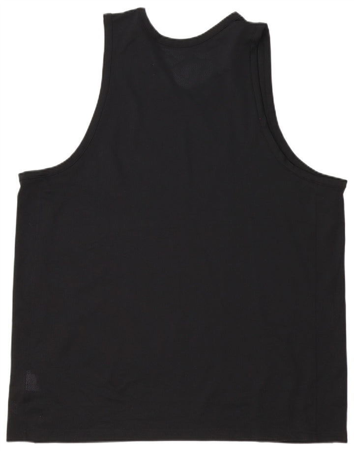 Vesta Nike Dri Fit pentru bărbați, 2XL, poliester negru