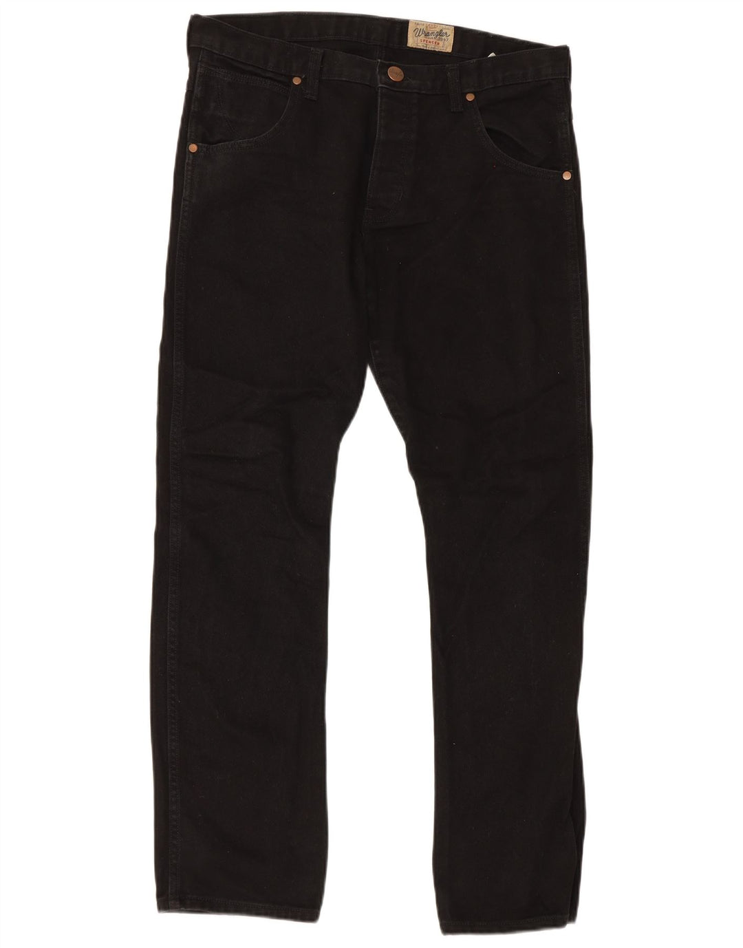 Blugi drepte Wrangler Spencer pentru bărbați W34 L32 negri
