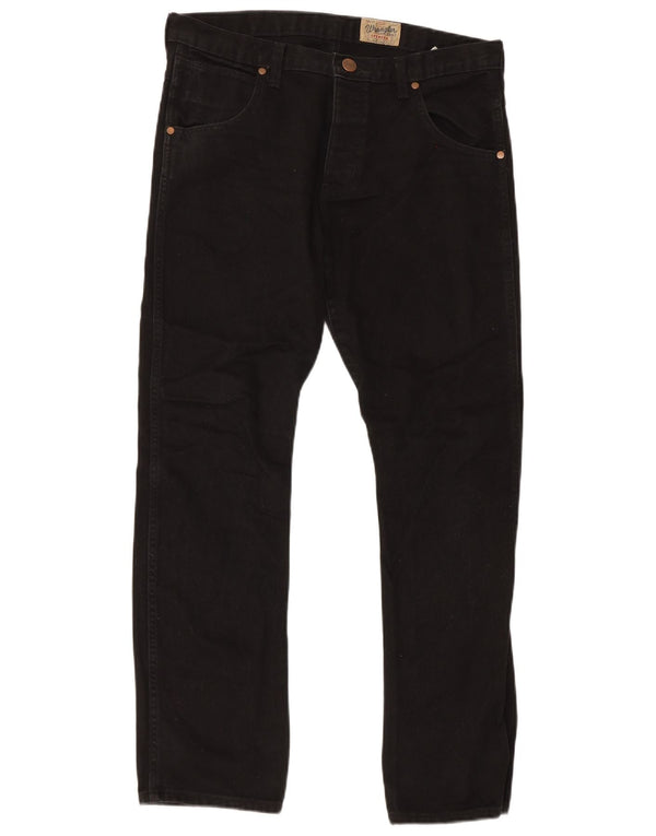 Blugi drepte Wrangler Spencer pentru bărbați W34 L32 negri