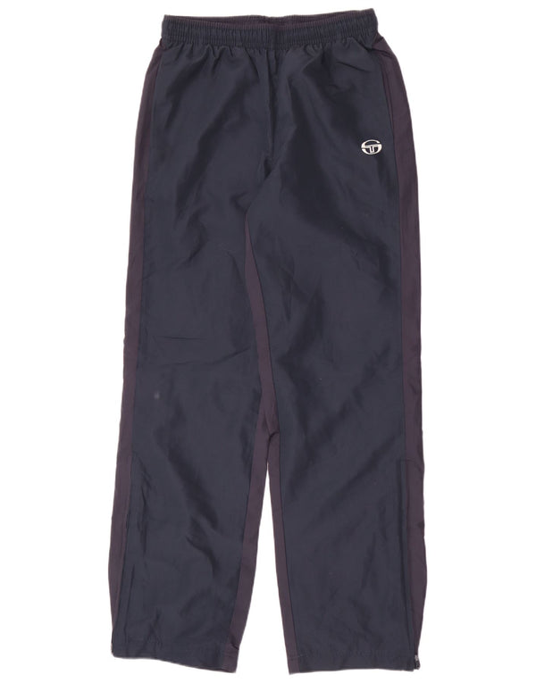 Sergio Tacchini Pantaloni de trening pentru bărbați, poliester mediu albastru bleumarin