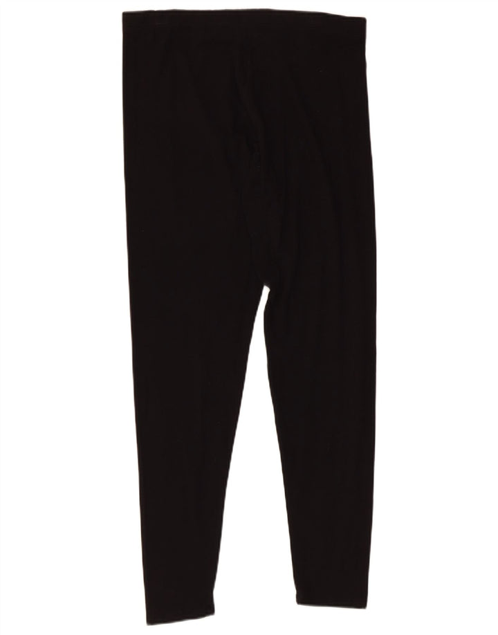 Leggings pentru femei Fat Face UK 14, bumbac mediu negru