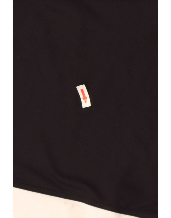 Tricou Adidas Climalite pentru bărbați Top Mediu Poliester Negru