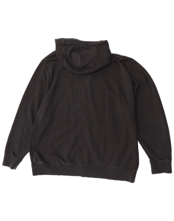 Pulover Nike pentru bărbați, cu fermoar, 2XL, bumbac negru