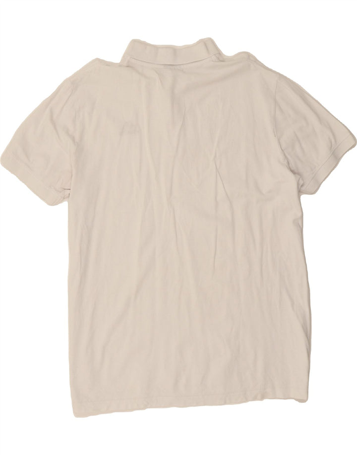 KAPPA Mens Polo Shirt 2XL White Cotton Vintage Kappa and Second-Hand Kappa from Messina Hembry 