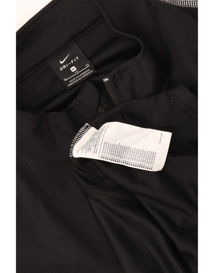 Jachetă de trening pentru bărbați Nike Dri Fit, XL, poliester negru