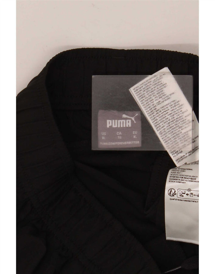 Pantaloni scurți sport pentru bărbați Puma XL poliester negru