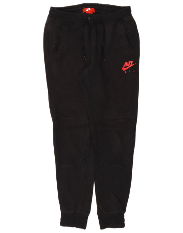 Pantaloni de trening grafic pentru bărbați NIKE Pantaloni de jogging, bumbac mediu negru