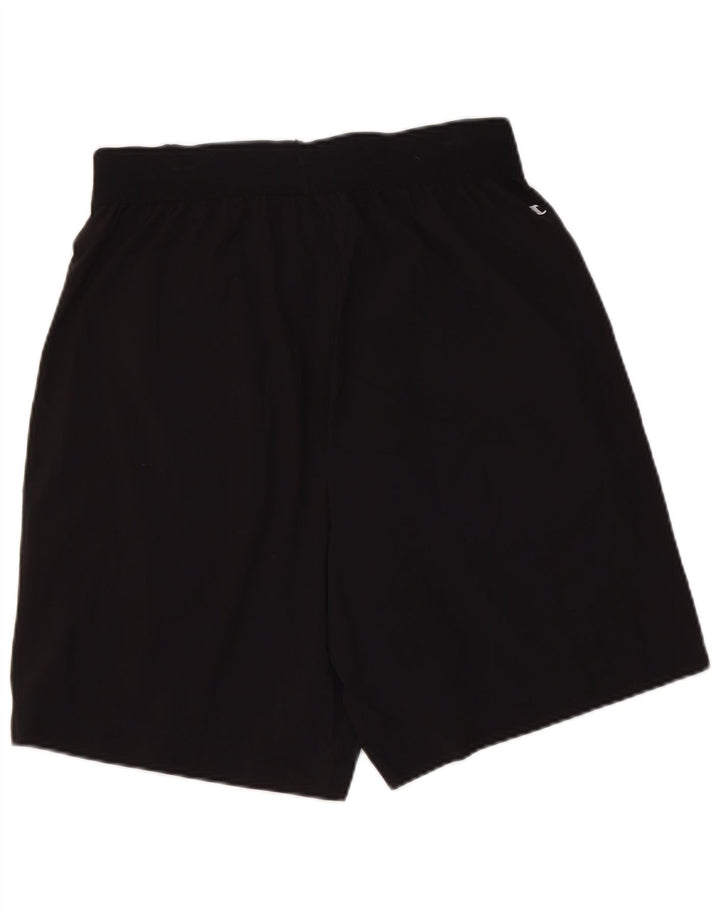 Pantaloni scurți sport Champion pentru femei UK 12 Poliester mediu negru
