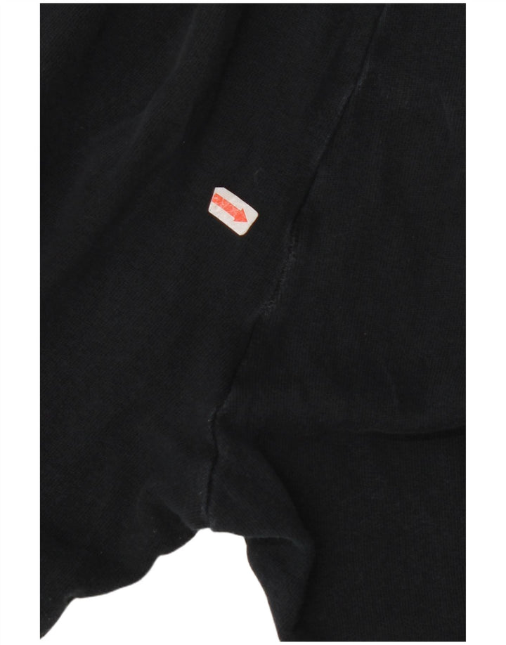 Pantaloni de trening ADIDAS pentru bărbați Joggeri bumbac mediu negru