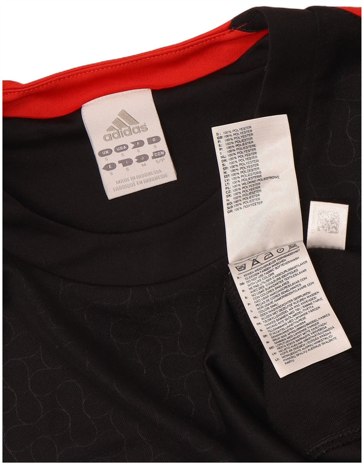 Tricou pentru bărbați Adidas Top Mic Negru Poliester Colorblock