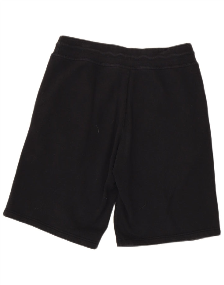Pantaloni scurți sport Nike pentru bărbați, bumbac mediu negru