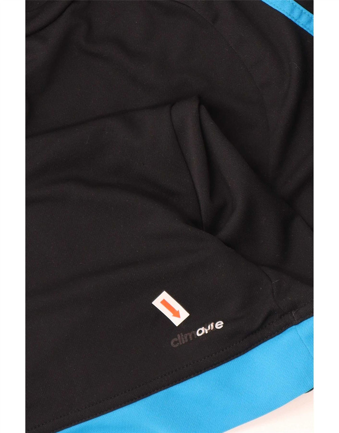 Tricou Adidas Climalite pentru bărbați Top Mediu Negru Poliester Colorblock