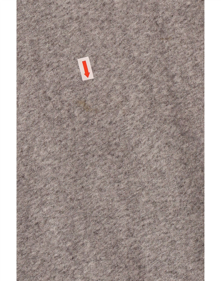 Levi's Pulover cu grafic pentru femei UK 14 Bumbac gri mediu