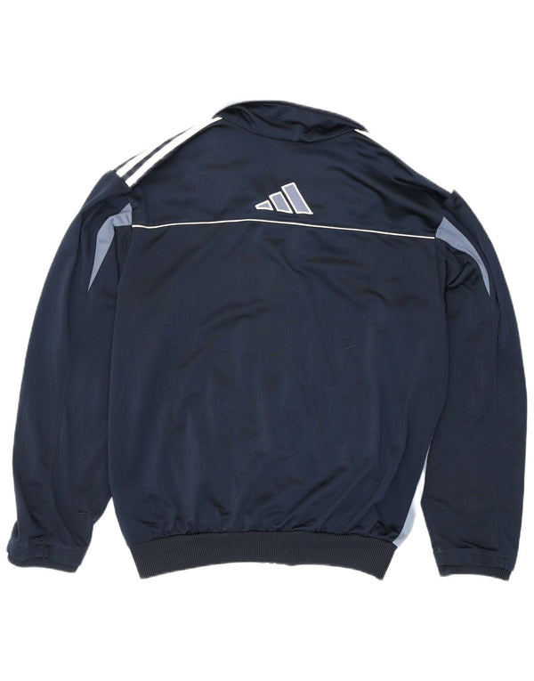 Jachetă de trening pentru bărbați Adidas Marea Britanie 36/38, albastru bleumarin, colorat