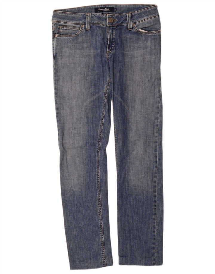 Blugi slim pentru femei Massimo Dutti W28 L30 albastru