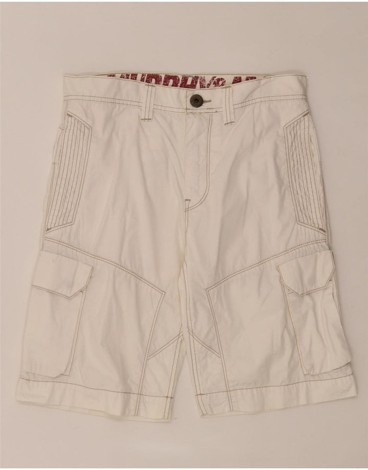 Pantaloni scurți cargo pentru bărbați Murphy & Nye W30 Medium White