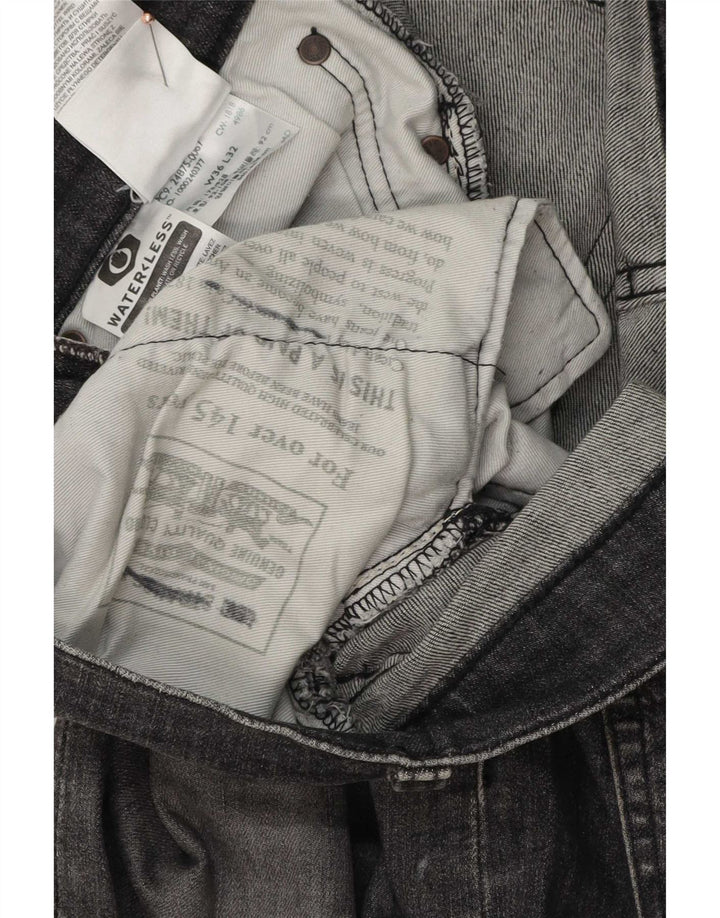 Blugi slim pentru bărbați Levi's W36 L32 bumbac gri