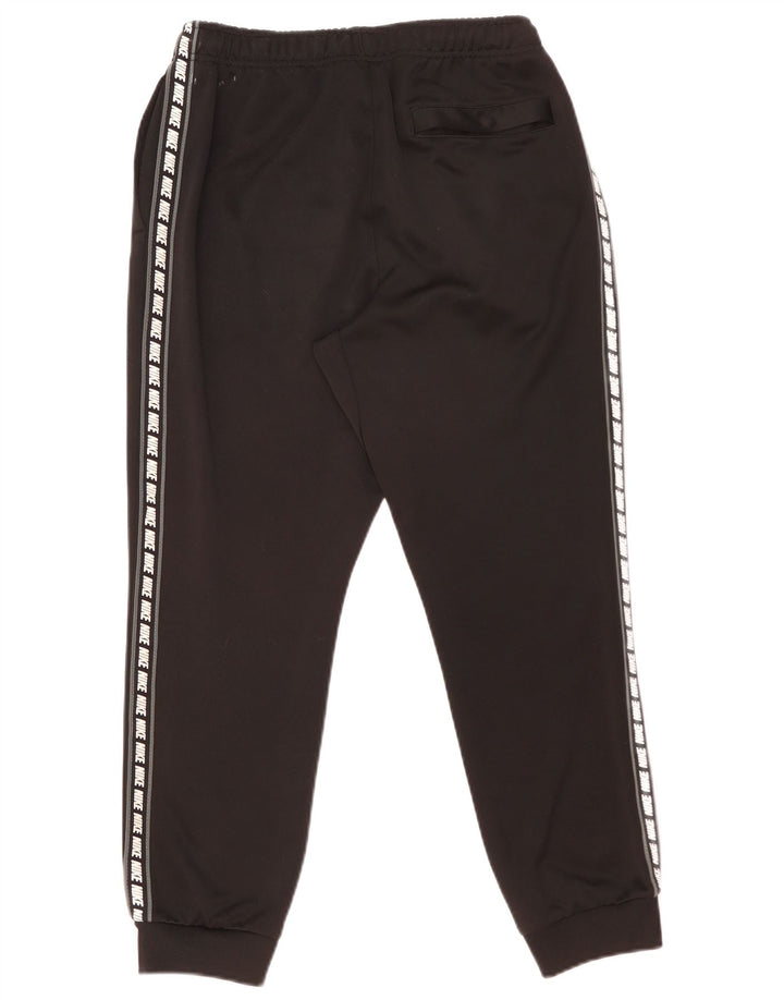 Pantaloni de trening grafic Nike pentru bărbați Joggeri poliester mediu negru