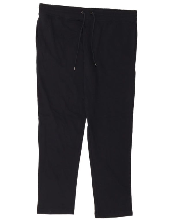 Pantaloni de trening pentru femei Marks & Spencer UK 18 XL Bumbac bleumarin