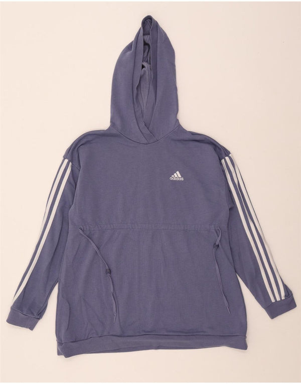 Pulover supradimensionat pentru femei Adidas UK 8/10 Bumbac violet mic