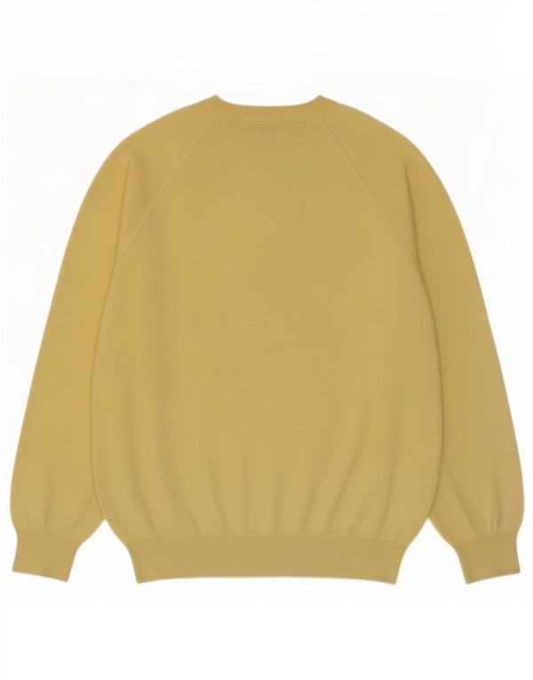 Pulover Trussardi pentru bărbați, cu gât crew, 2XL, galben