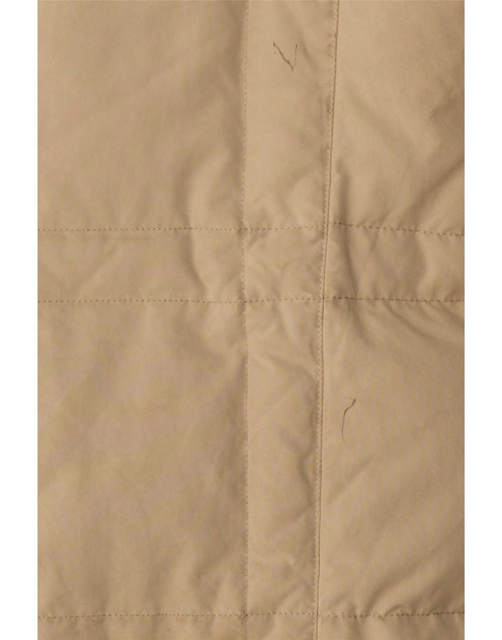 Jachetă căptușită pentru bărbați Trussardi UK 38 Medium Bej Poliamidă