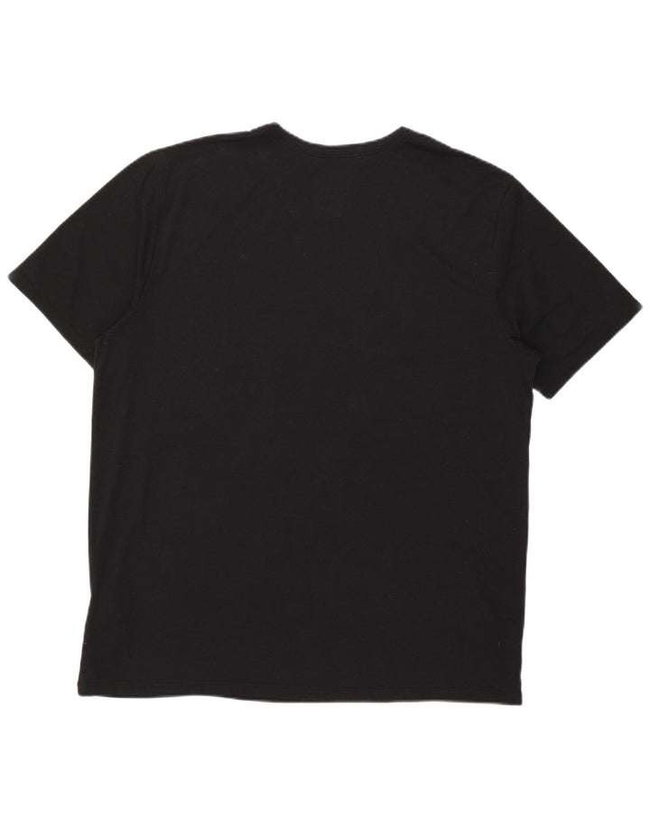 Tricou grafic Nike Dri Fit pentru bărbați Top XL Poliester negru