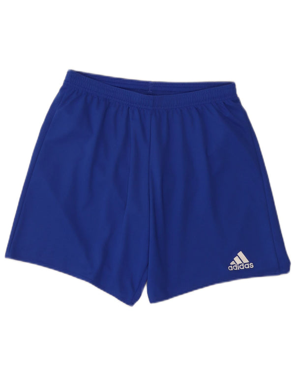 Pantaloni scurți sport Aeroready Adidas pentru bărbați, poliester albastru mediu