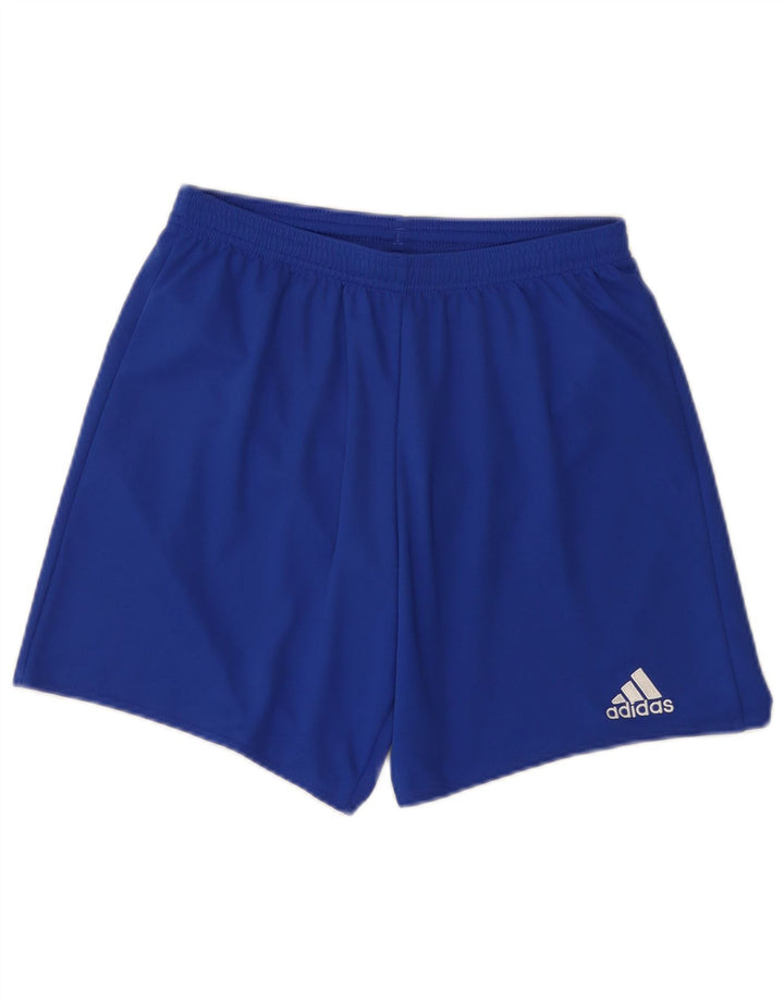 Pantaloni scurți sport Aeroready Adidas pentru bărbați, poliester albastru mediu