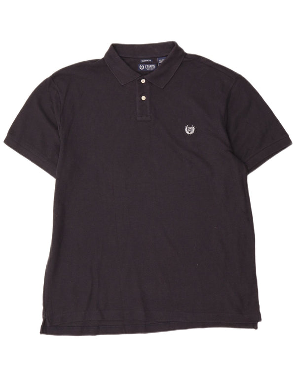Cămașă polo pentru bărbați Chaps, personalizat, XL, bumbac bleumarin