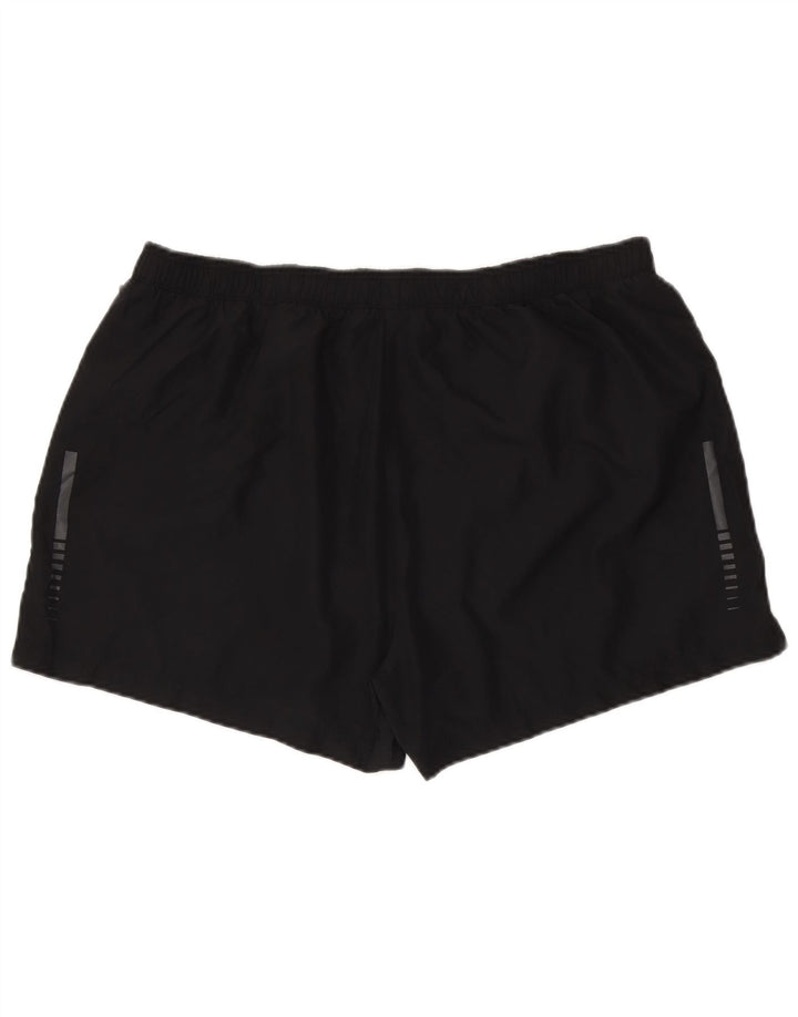 Pantaloni scurți sport ASICS pentru bărbați 2XL poliester negru