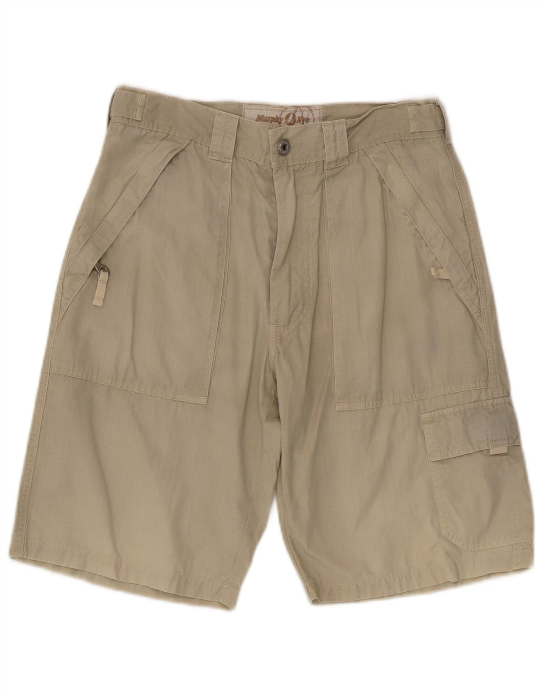 Murphy & Nye Pantaloni scurți cargo pentru bărbați W32 bumbac kaki mediu