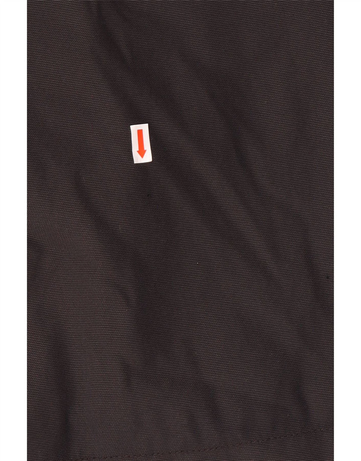 Pardesiu BURBERRY pentru bărbați UK 40 mare, negru, clasic din poliamidă