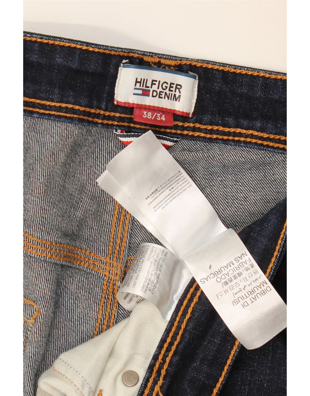 Blugi pentru bărbați Tommy Hilfiger Bootcut W38 L34 Bumbac bleumarin