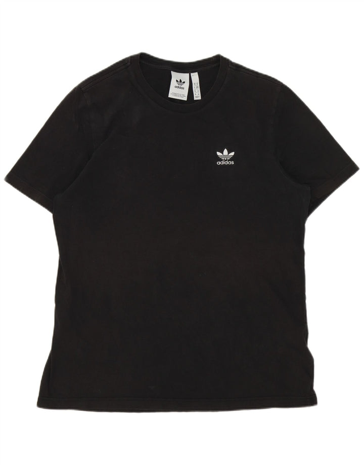 Tricou pentru bărbați ADIDAS Top Mediu Negru Bumbac