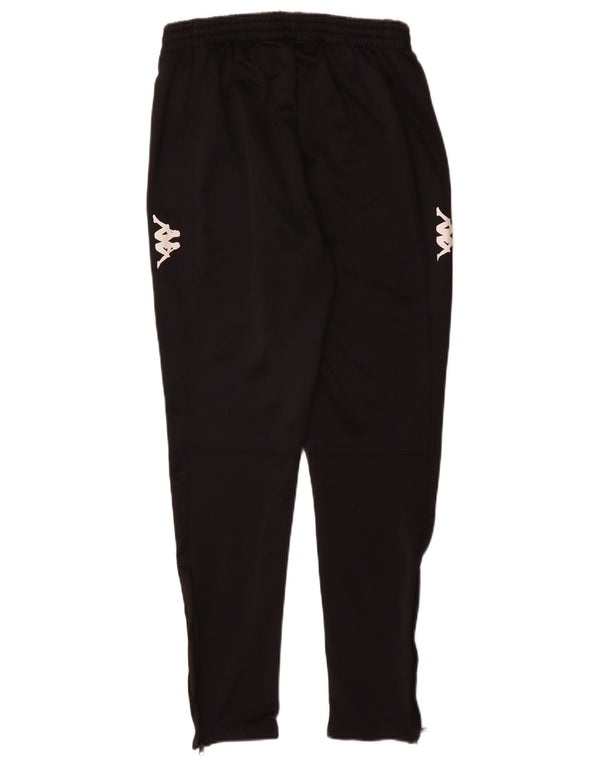 Pantaloni de trening pentru bărbați Kappa, poliester mediu negru