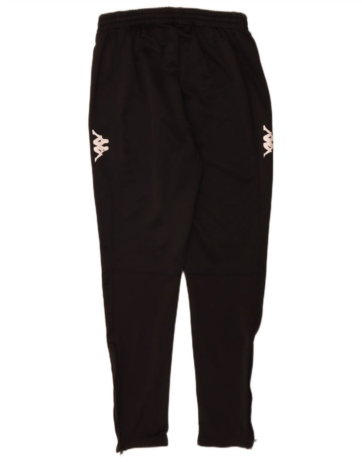 Pantaloni de trening pentru bărbați Kappa, poliester mediu negru