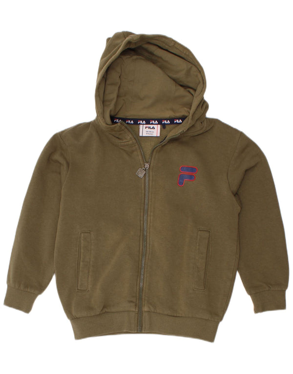 Pulover Fila Boys Zip Hoodie 5-6 Ani Kaki