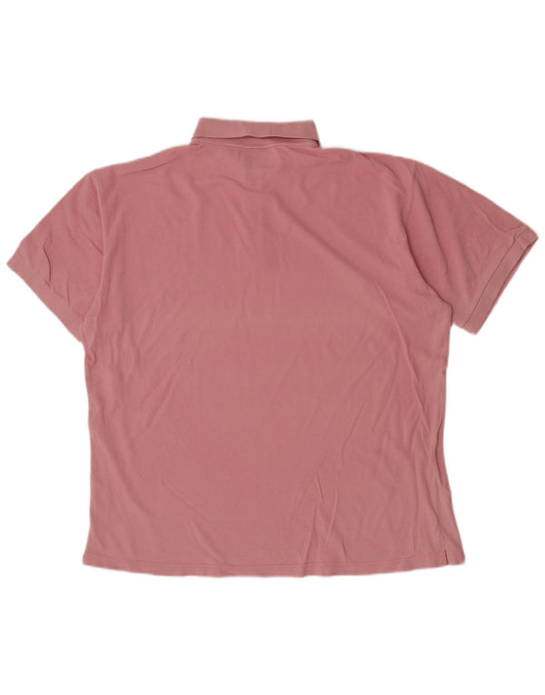 Tricou polo Marlboro Classics pentru bărbați, bumbac roz 2XL