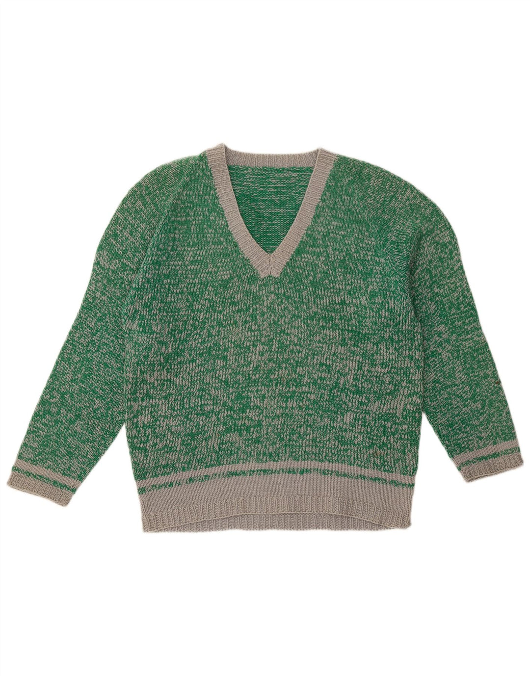 Vintage Femei Marea Britanie 18 XL Verde Flecked