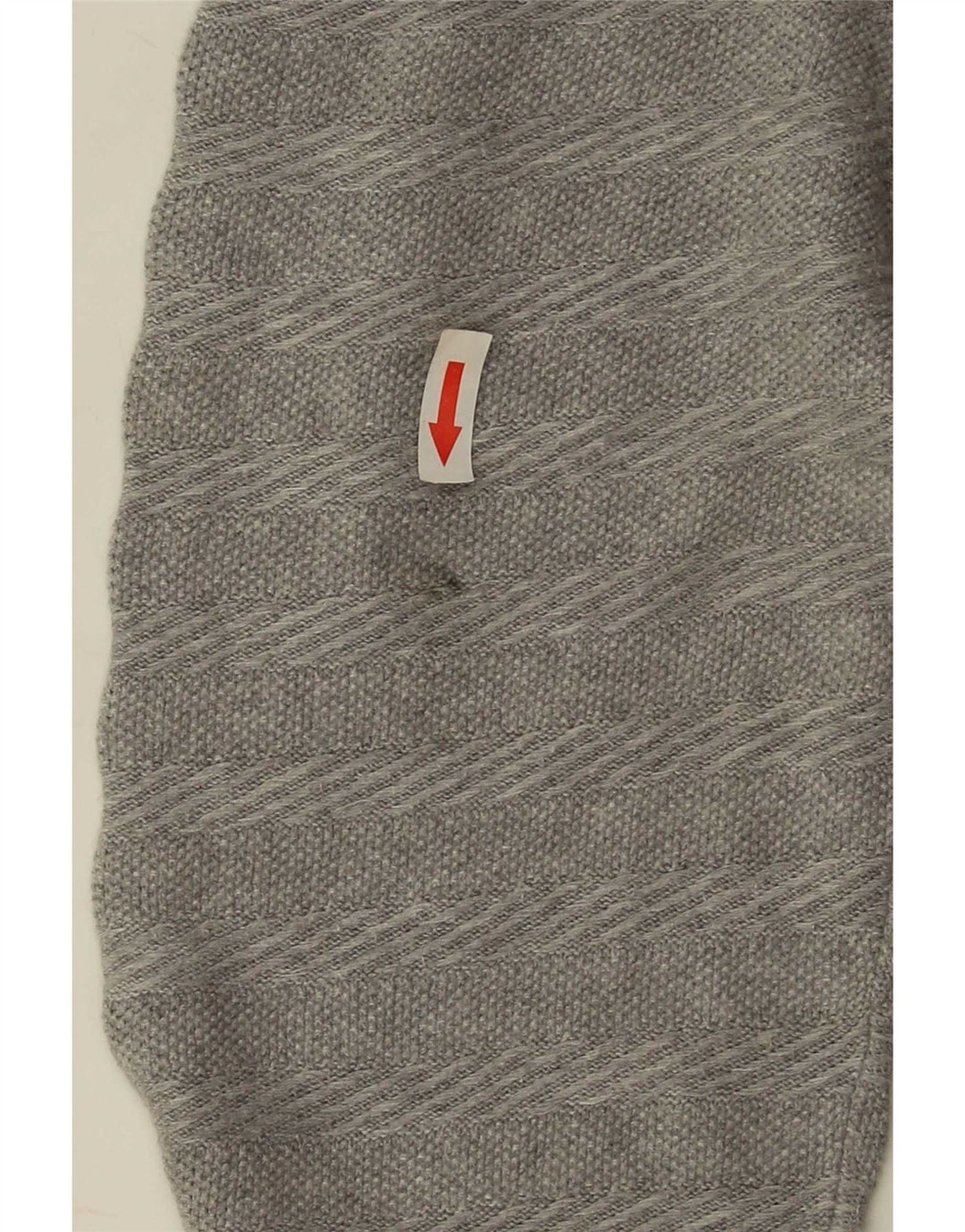 Pulover Massimo Dutti pentru bărbați, cu gât cu nasturi, XL, bumbac cu dungi gri