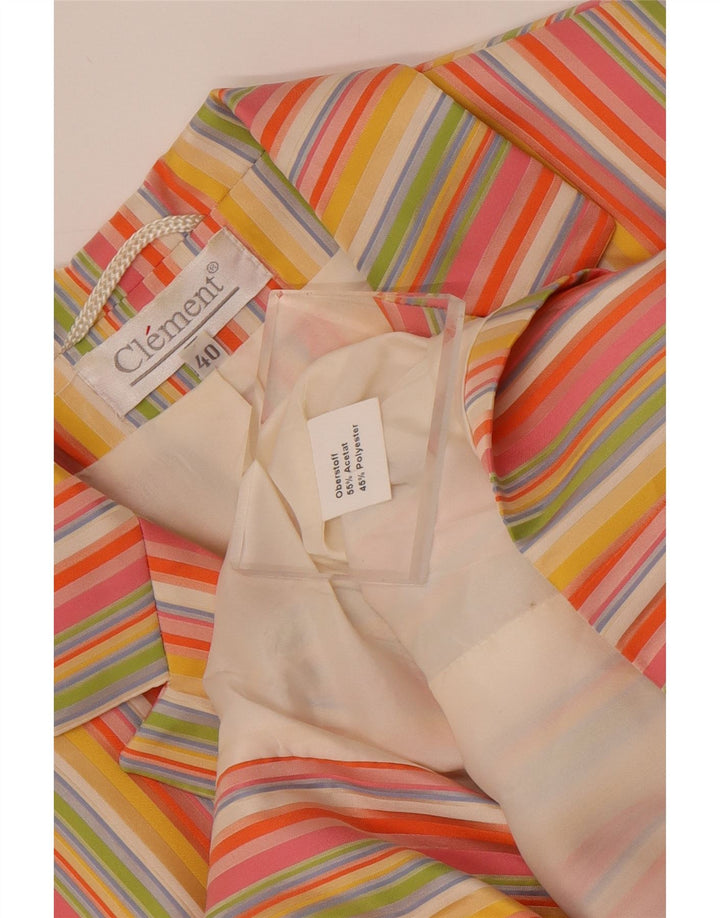 Jachetă Blazer Femei Clement cu 2 nasturi EU 40 Mediu, Multicolore, în dungi