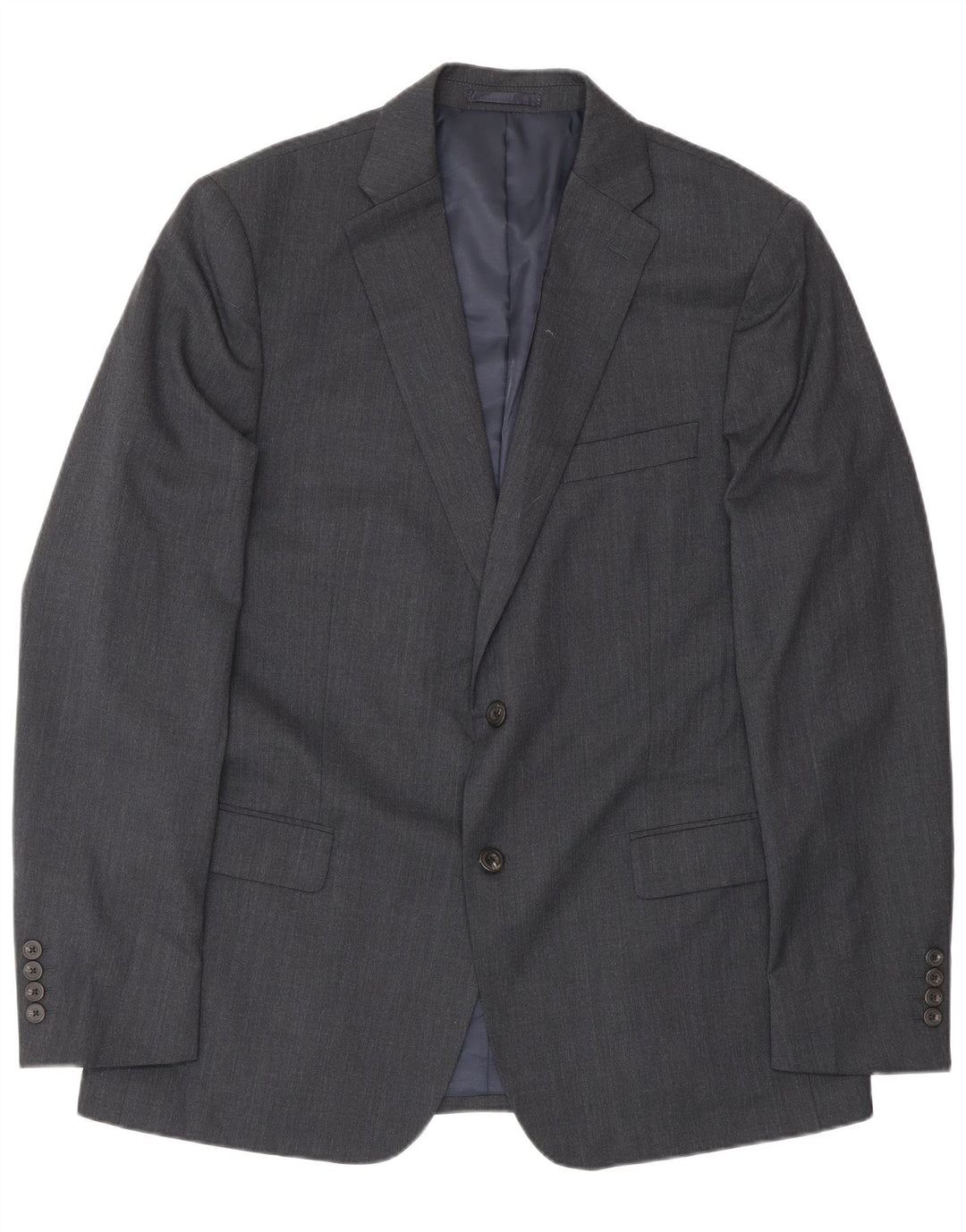 Jachetă pentru bărbați John Lewis cu 2 nasturi, UK 44 2XL, poliester gri
