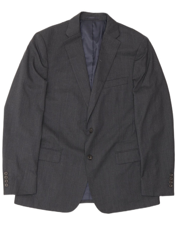 Jachetă pentru bărbați John Lewis cu 2 nasturi, UK 44 2XL, poliester gri